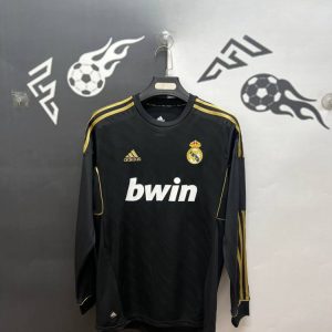 لباس دوم آستین بلند رئال مادرید 2012