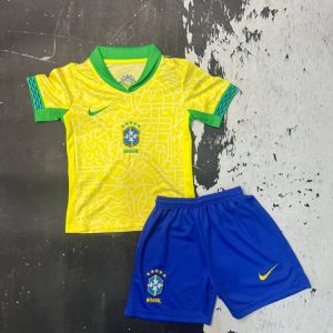 لباس اول برزیل 2024 بچه گانه