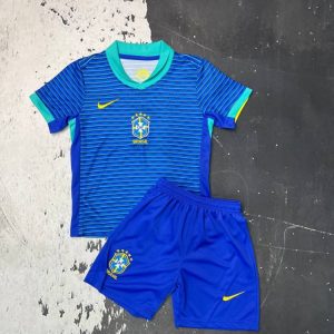 لباس دوم برزیل 2024 بچه گانه